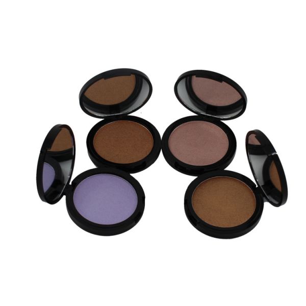 Professional Face Makeup Highlighter Powder Palette High Pigment Single Color