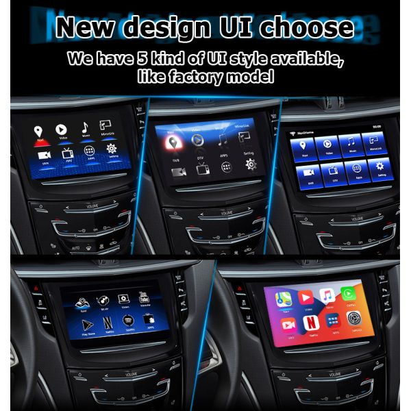 Коробки навигации андроида Carplay мультимедиа интерфейс автоматической видео- для видео Кадиллака XTS