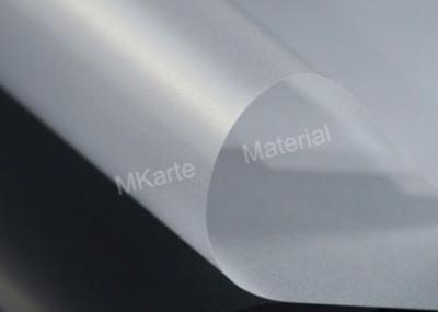 Tamanho feito sob encomenda alto do material plástico do PVC da adesão para a produção do cartão do PVC