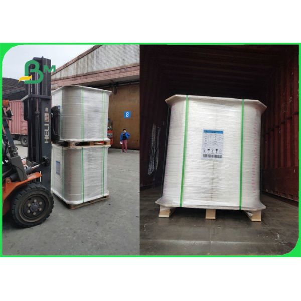 24gsm 28gsm Biodegradable Wrapping Food Grade Paper Roll For Straw 100% 29MM 34MM