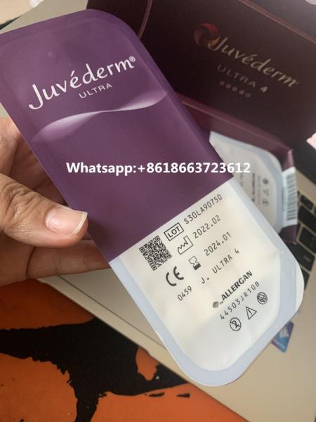 Juvederm ultra 4 injections cutanées de lèvre de remplisseur pour l'amélioration sexy de lèvres
