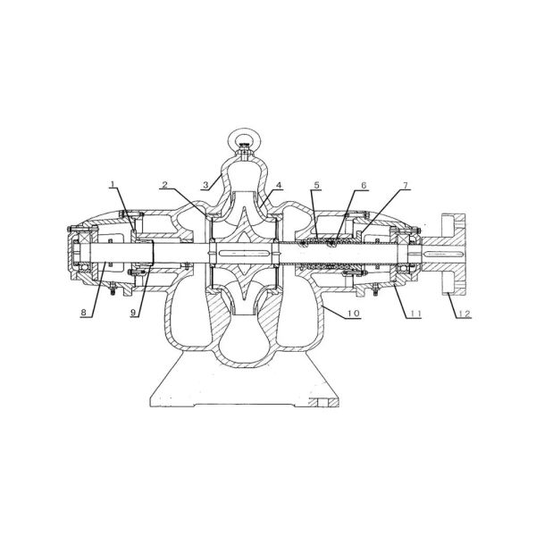 Водяная помпа электрического огня 200GPM 1500GPM 160Hp водяная помпа 4 дюймов для пожаротушения