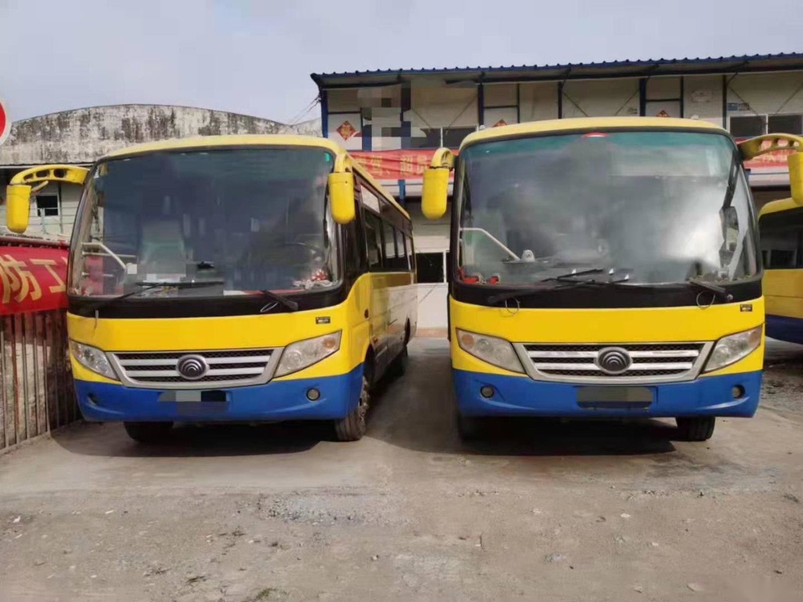 Используемое евро IV 26seats автобуса пассажира двигателя 95kw Yuchai фронта автобуса ZK6720d Yutong мини хорошее