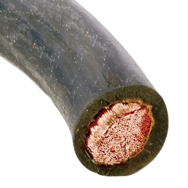 Low Voltage Industrial Rubber Insulated Flexible Welding Cable PVC with Copper Conductor Single Core