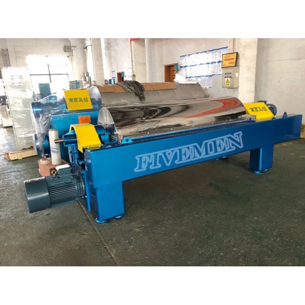 3600rpm Fruit Juice Solid Bowl Decanter Centrifuge