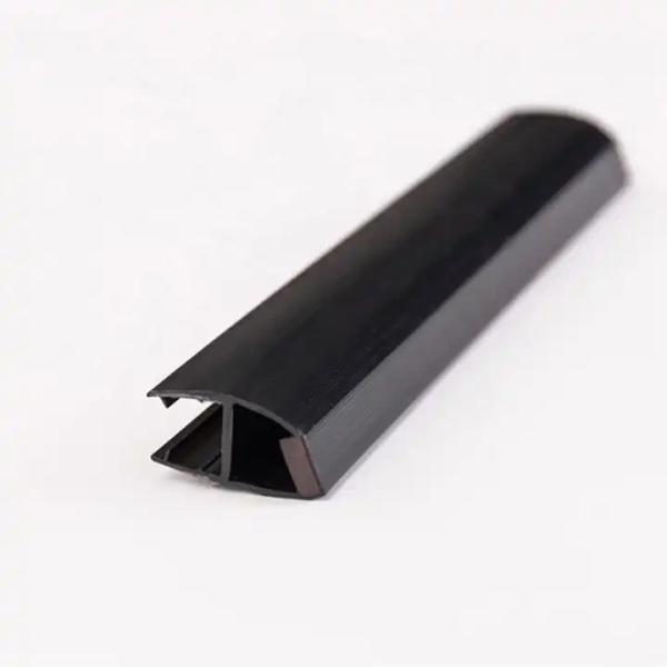 PVC Waterproof Sealing Strip for Plastic Bathroom Shower Hotel Tempered Door Fitting