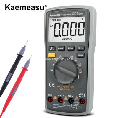 Kaemeasu 03A Multiméter digital de alta precisão 6000 Contas Automático de alcance 1000V AC DC Multimetro inteligente