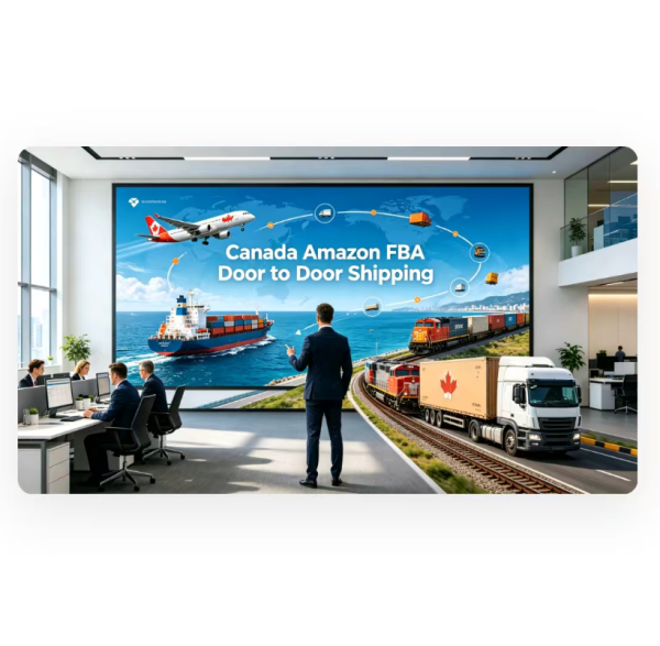 Canada Amazon FBA Door To Door Shipping Service For Efficient Logistics