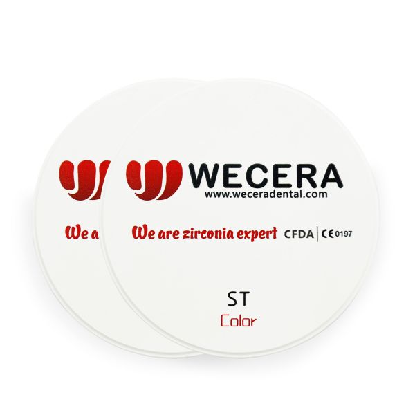 C2 D98*12mm Pre затенял просвечивающее блоков Zirconia супер для ложных зубов