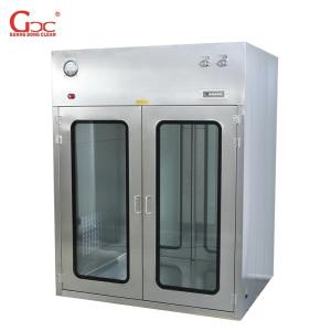 ISO Approved Observation Window Cleanroom Pass Box For Precise Instrument