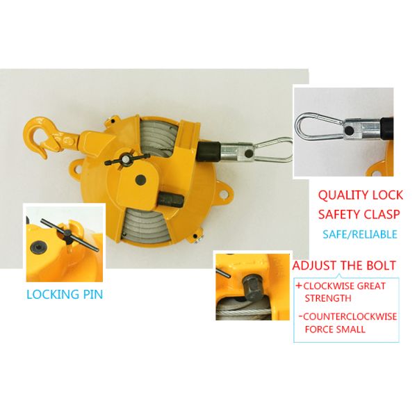 Stainless Steel Spring Tool Balancer , Spring Load Balancer Safe Working stainless steel hand tools welding gun