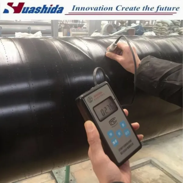 3LPE Coating Pipe Production Line with Internal Liquid Painting and External 3LPE Coating for SA2.5 Clean Level
