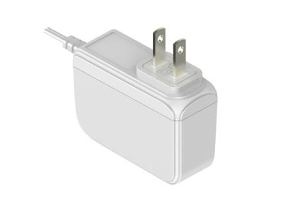 adaptador universal da fonte de alimentação do interruptor da C.A. de 12v 1.5A 18w branco/do preto E.U. da tomada do poder