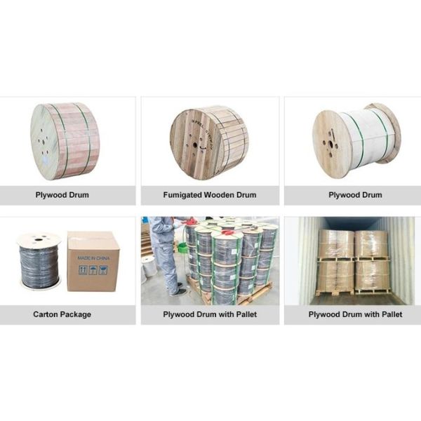 Câble à fibre optique de gaine unitube pour conduits ronds de télécommunications