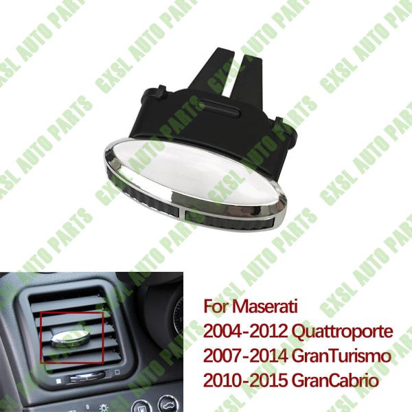 For Maserati M139 Quattroporte GranCabrio GranTurismo Car Rear Center Air AC Vent Grille Pick Interior Mouldings OEM 225787 225787-C