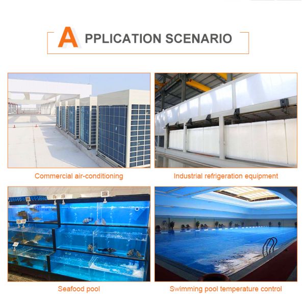 Индустриальный теплообменник из медных труб весом 11 кг GAH05-CMF для повышенной теплопередачи