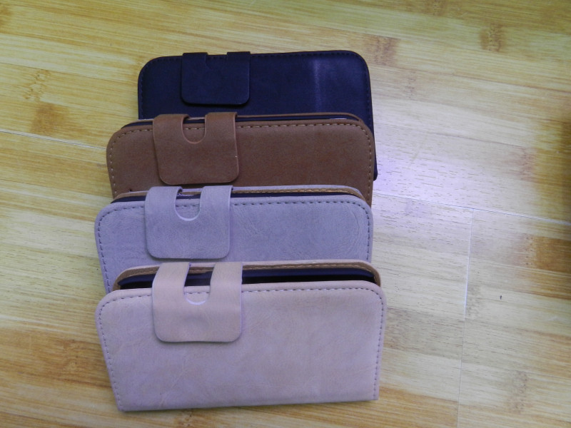 Brown Soft PU Leather Wallet Case Sheep Design For Samsung Galaxy S3
