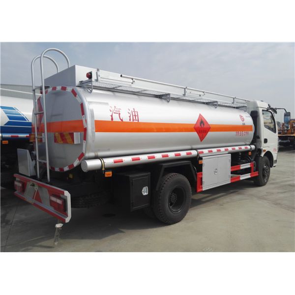 Shacman 4x2 6 Wheels 15000l Tanker Truck Trailer , Fuel Tank Trailer Bowser