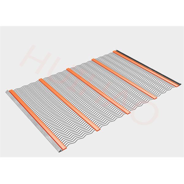 Replacement Wear Parts Self Cleaning Screen Mesh For Crushed Stone Applications
