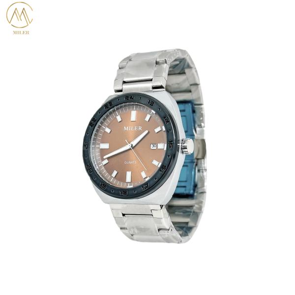 Montre-bracelet à quartz pour femme, cadran blanc, étanche à 30m