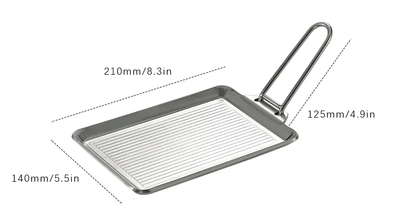 Нержавеющая на открытом воздухе корзина гриля лотка гриля БАРБЕКЮ