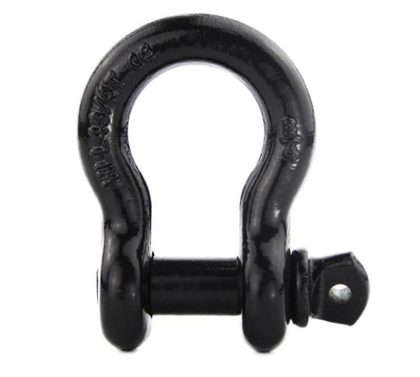 Forged Alloy Steel Bow Type Shackle Heavy Duty Galvanized Surface