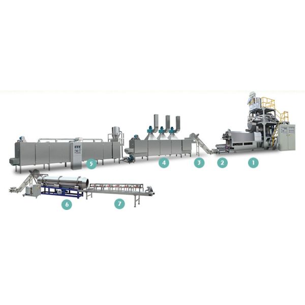 Экструдер из нержавеющей стали для кормов для домашних животных для 5000 кг сушеных пищевых продуктов для собак и кошек