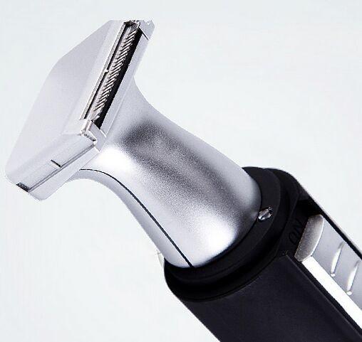 2 in 1 Electric Nose hair trimmer all body whole body washing with LED and Base for eyebrow  beard  Ear Hair etc