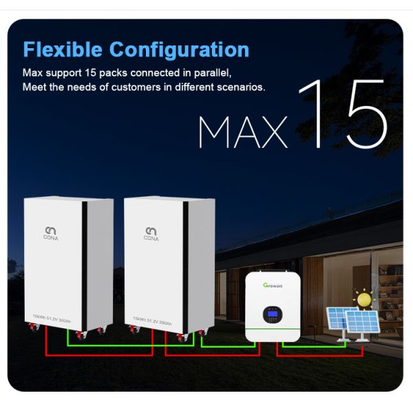 Deep Cycle Lifepo4 51.2 V 280ah 314ah 15kWH LiFePO4 Battery 48V Solar System Home Energy Storage Battery