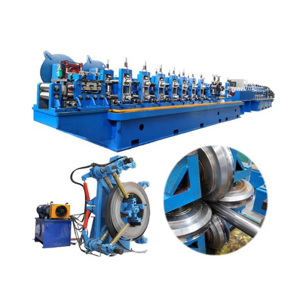 High Frequency Rectangle Erw Steel Pipe Mill Profile Making Machine