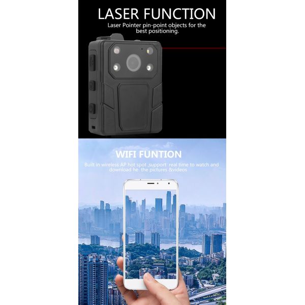 registrador secreto da câmera da detecção de movimento 1080P micro para a mini vídeo da polícia