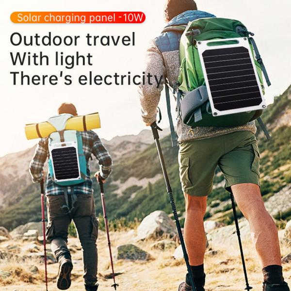 10W 1V 2V 3V 4V 5V Portable Mini Solar Panels Bag Color Black / Camouflage/OEM Color Good