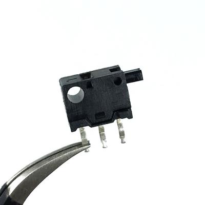 0.3 - 0.7N Mini 3 Pin DIP Push Button Switch DC30V 0.1A