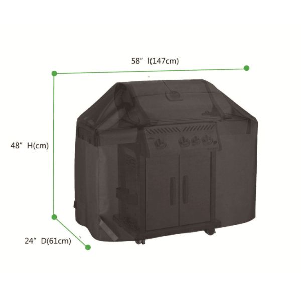 Factory price kitchen bbq easy grill slow 4 burners stainless steel protable gas BBQ grill cover