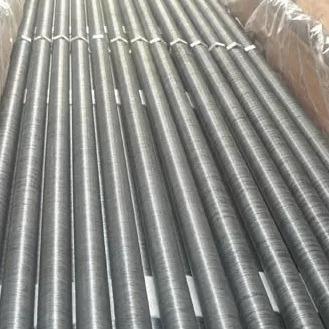 Tubo de aleta de aço inoxidável sextavado do permutador de calor de DELLOK AISI 304