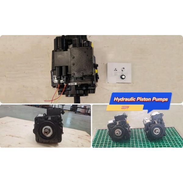 manual loading hydraulic pump 110cc/r Manual Loading Hydraulic Piston Pump for Mobile Crusher