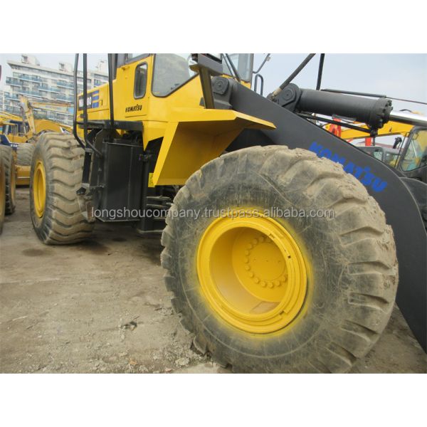 Komatsu WA380-3 Secondhand Loader with Komatsu SA6D114 Engine and Low Working Hours