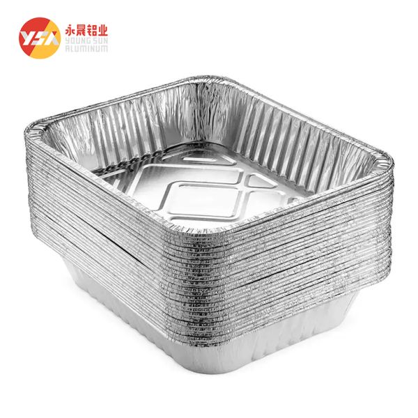 450ml large capacity aluminum foil container is recyclable
