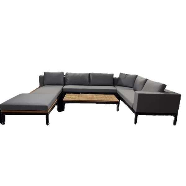Customized Modern Design Outdoor Furniture Sectional Fabric Sofa for Outdoor Living
