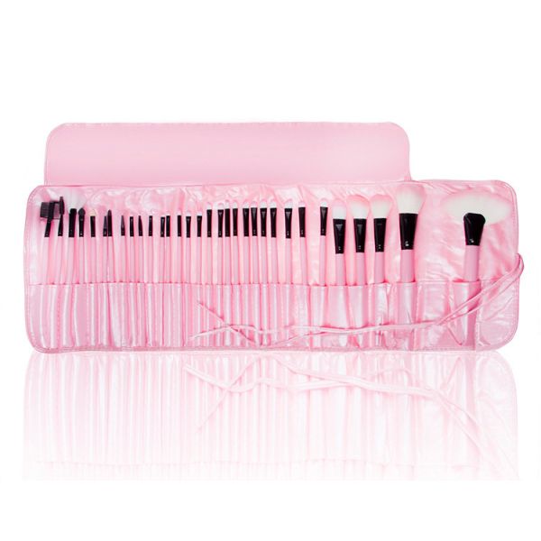 Flat Makeup Liquid Foundation Brush Set , Synthetic Contour Blending Brush