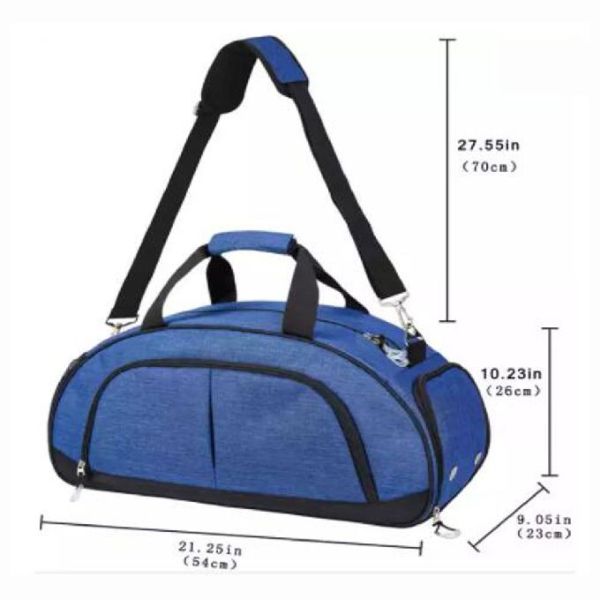 Sacs faits sur commande de week-end d'hommes de nuit avec le portatif imperméable de compartiment de chaussure