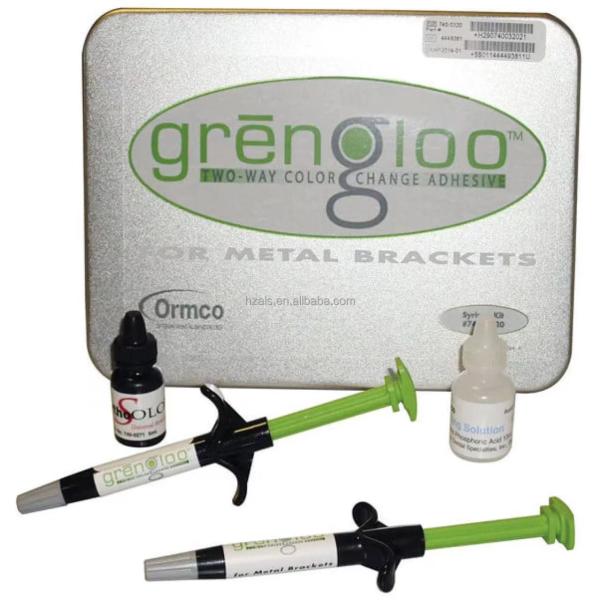 Original Ormco Grengloo Syringe Refill 4g Per Tube 740-0321 For Dental Orthodontic