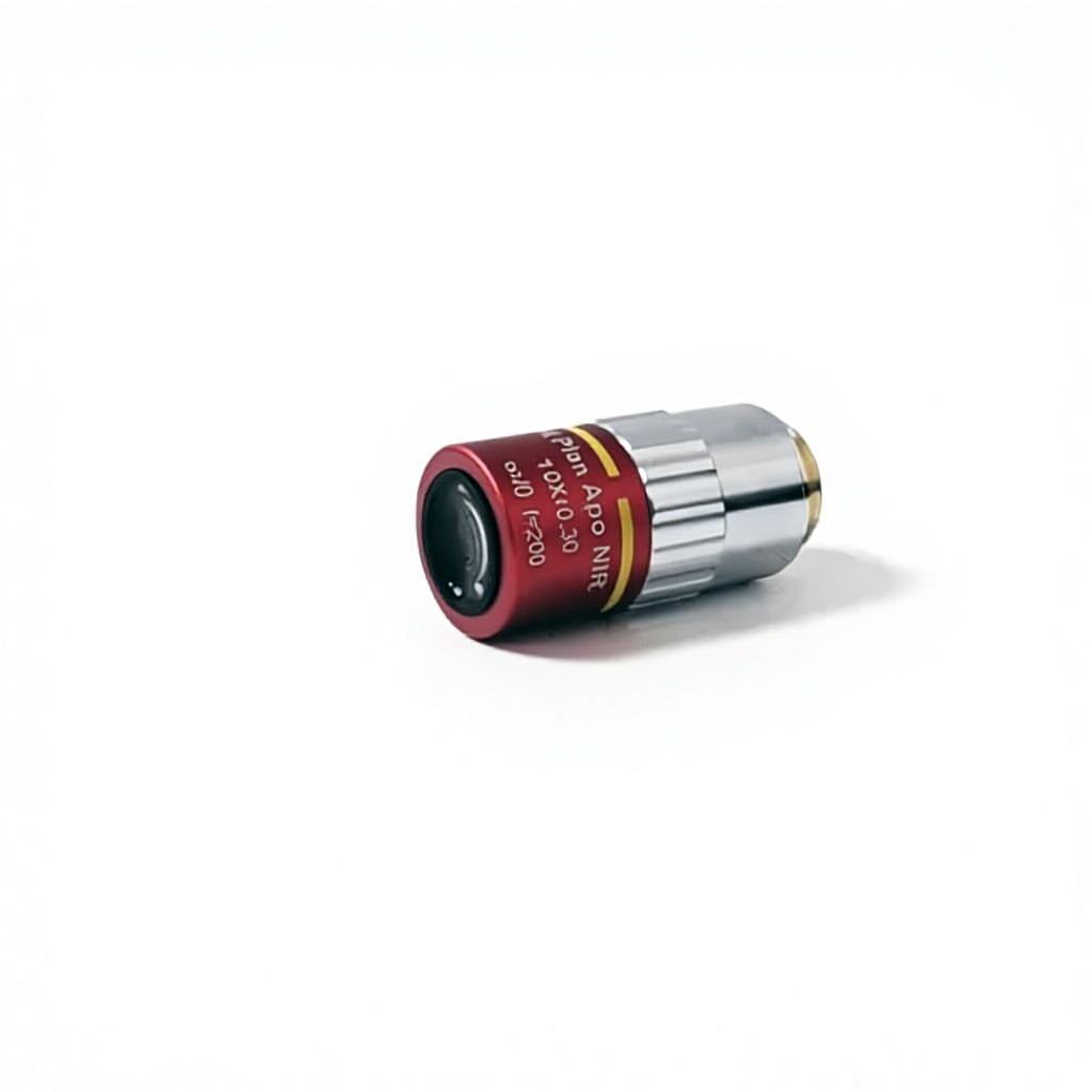 Supplier 10X M Plan APO Objective Lens IR Long WD for Semiconductor Inspection NIR Chromatic Correction MSS-L-LAPO10X