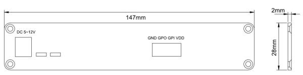 KVM RS232 Bidi Stereo Audio HDMI GPIO sur le prolongateur à fibre optique