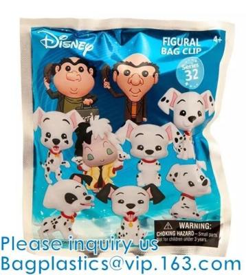 Aluminium Foil Bags Stand Up Pouch With Window For Children'S Toys, Coffee, Snacks, Sweets Containers