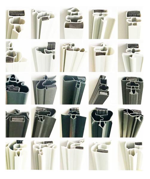Convenient and Practical Freezer Magnet Rubber Strip for Fridge Plastic Seal Profile