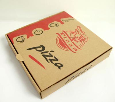 Customized pizza box for delivery/take away, flexo corrugated box,carton box