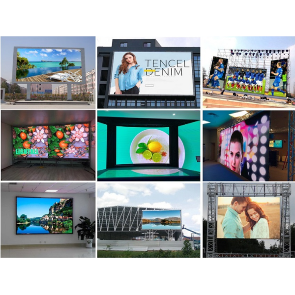 HD Indoor Advertising Led Display Screens Led Panels 500*500mm P3.91 Led Video Wall Flexible Led Module