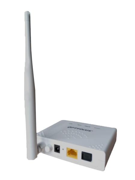 O único porto GPON EPON ONU jorra 1GE compatível 110mm * 110mm * 25mm