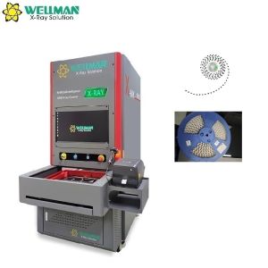 XRay Parts Counter 80kV Closed Tube AI Algorithm for Electronics Manufacturing